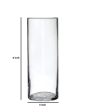 Crystal Clear Creations Stunning Glass Vase | 3 x 6 inches Online Sale