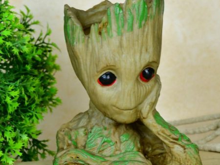 Groot Figurine Unique Showpiece | Set of 2 Online now