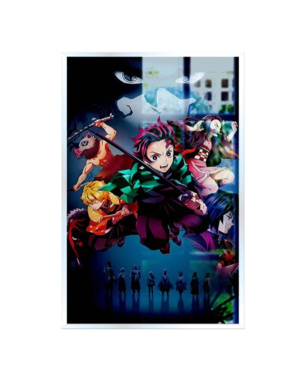 Stunning Demon Slayer Characters Canvas Wall Painting For Cheap