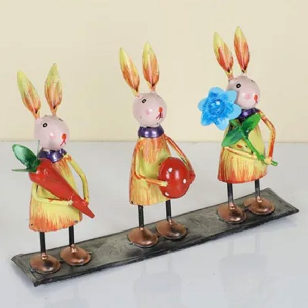 Handcrafted Rabbit Table Decor | 10 x 3 x 7 inches Online