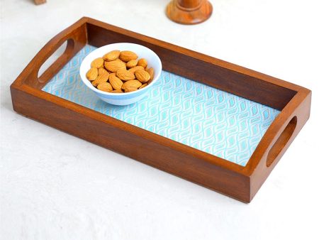 Handcrafted Harmony Wooden Serving Tray | 12 x 6 inches Online