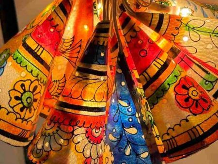 Material Issue | Tholu Bommalata Multicolor Handcrafted Decorative Fairy Lights | 3 meter Hot on Sale