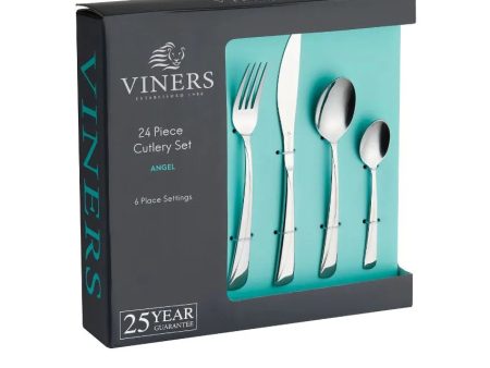 Angel Stainless Steel Cutlery Giftbox | 24 Pieces Online Sale