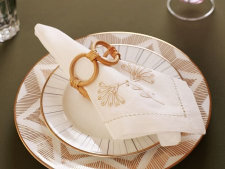 Gold Royale Cotton Napkins | Set of 4 | 17 x 17 inches Sale