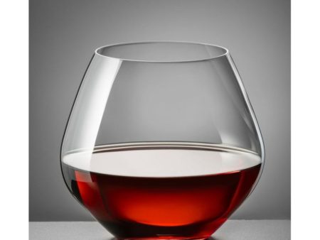 Bohemia Amoroso Stemless Clear Crystal Wine Glasses Lead Free Beverageware | 5 x 5 inches | 580ml For Discount