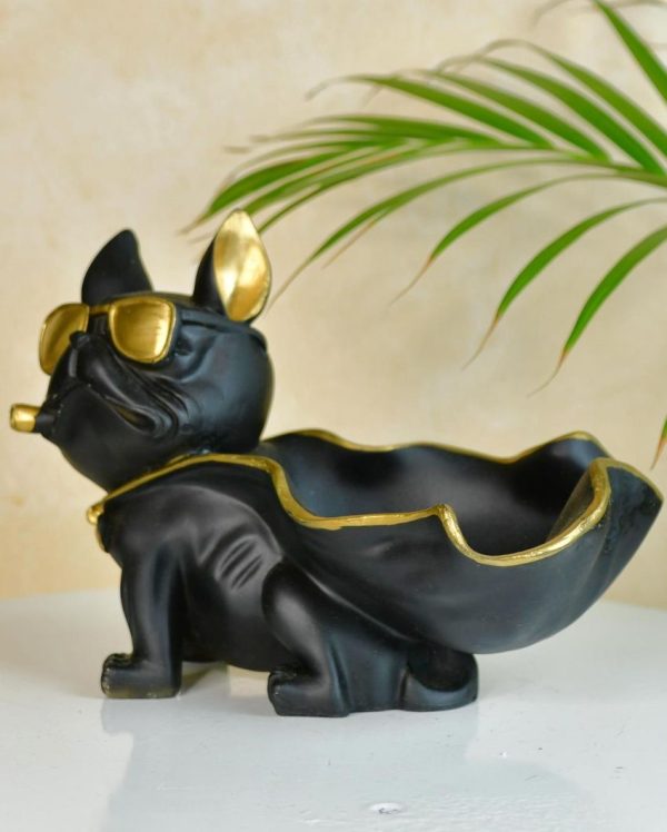 Majestic Resin Caped Dog Showpiece | 10 x 4 x 7 inches Online