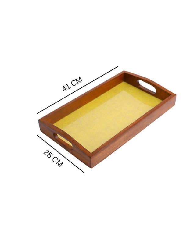 Forest to Table Handcrafted Wooden Serving Tray | 16 x 10 inches Online now