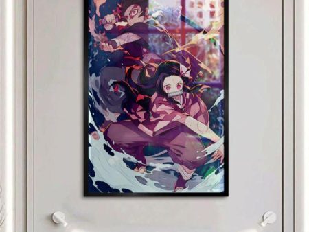 Exclusive Demon Slayer Characters Canvas Wall Painting Online now