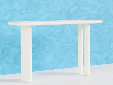 Elegant White Santorini Console Tables | 20 x 14 x 16 inches Online Sale