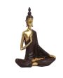 Golden Resin Serene Buddha Figurine | 3 x 6 x 7 inches Cheap