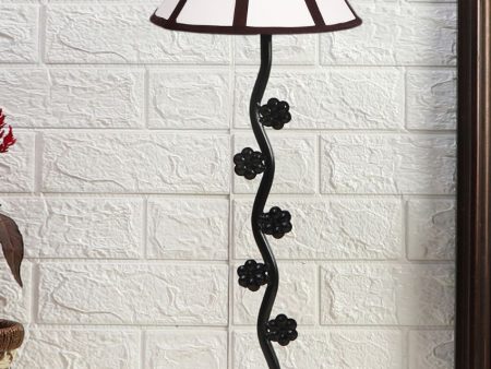 Elegant Small Flower Iron Table Lamp | 12 x 24 inches For Cheap