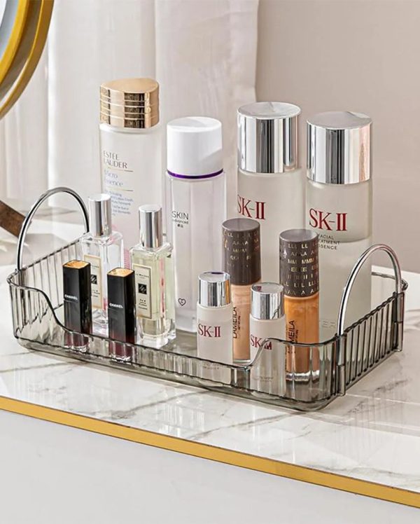 Countertop Cosmetics Storage Plastic Tray For Discount