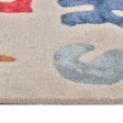 Beautiful Ivory Shade Hand-Crafted Wool Area Rug | 8 X 5 Feet Hot on Sale