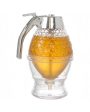 Elegant Clear Honeycomb Design Syrup Dispenser | 8 x 6 x 4 inches Sale