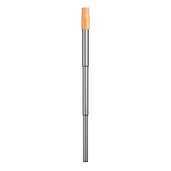 Zoku Orange Tone Stainless Steel Pocket Straw with a Silicone Mouth Piece | Orange | 4 inches For Sale