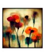 Abstract Modern Floral Canvas Wall Painting Supply