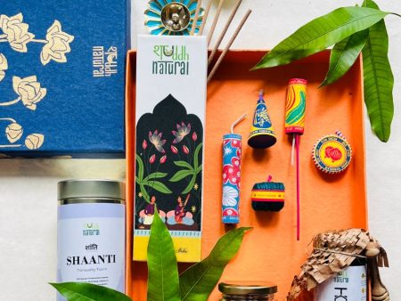 Festive Gift Box I Seed Plantable Patakha I Diwali Hamper I Pack of 6 For Discount