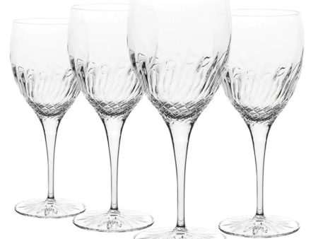 Diamante Chianti Wine Glasses | Set Of 4 For Discount