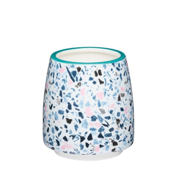 KitchenCraft Ceramic Terrazzo Planter | Sale