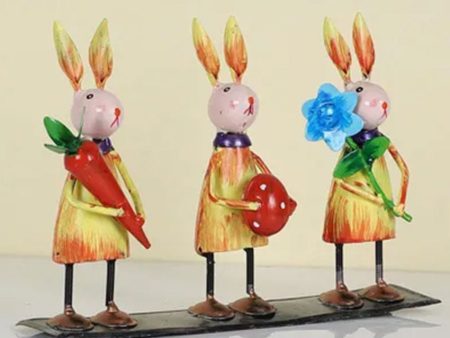 Handcrafted Rabbit Table Decor | 10 x 3 x 7 inches Online