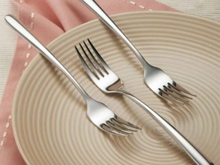 Culinex by thinKitchen Zinia Fork Mirror Finish | Set of 6 | 7.5 inches For Discount