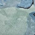 Beautiful Grey Shade Hand-Tufted Wool Area Rug | 8 x 5 Feet Discount