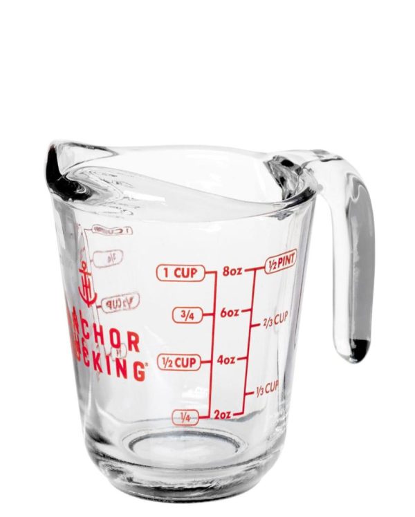 Fancy Glass Measuring Jug | 7 x 7x 5 inches | 473 ml Discount