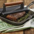 Hariko Cast Iron Square Grill Pan | 15 x 10 x 2 inches Discount