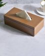 Stylish Rectangle Croc Pattern Faux Leather Tissue Box | 11 x 5 x 3 inches Sale