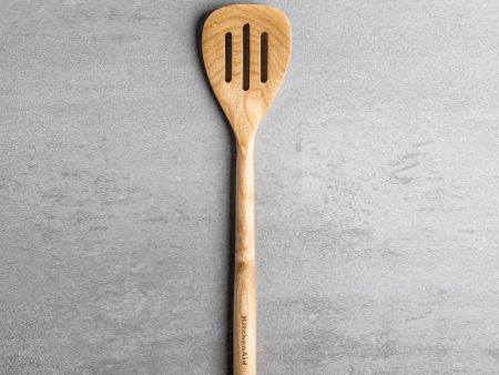 KitchenAid Birchwood Slotted Turner | 3 x 1 x 13 inches Discount