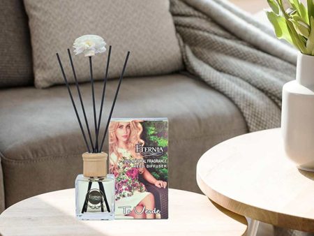 Elegant Aroma Te Verde Reed Diffuser With Ten Sticks | 4 x 2 x 4 inches For Cheap