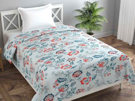 Camelia Printed Kids Comfy Quilts Cover With Zipper Sale