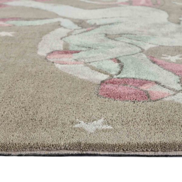 Beautiful Multicolor Shade Handmade Wool Area Carpet | 8 x 5 Feet Discount