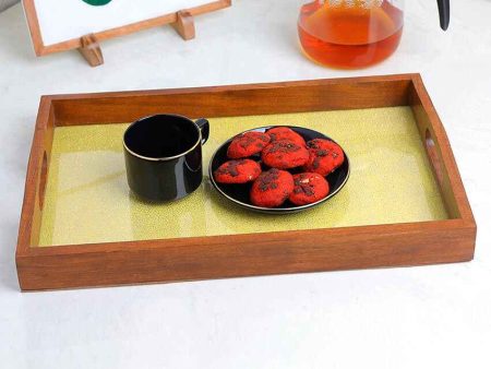 Forest to Table Handcrafted Wooden Serving Tray | 16 x 10 inches Online now