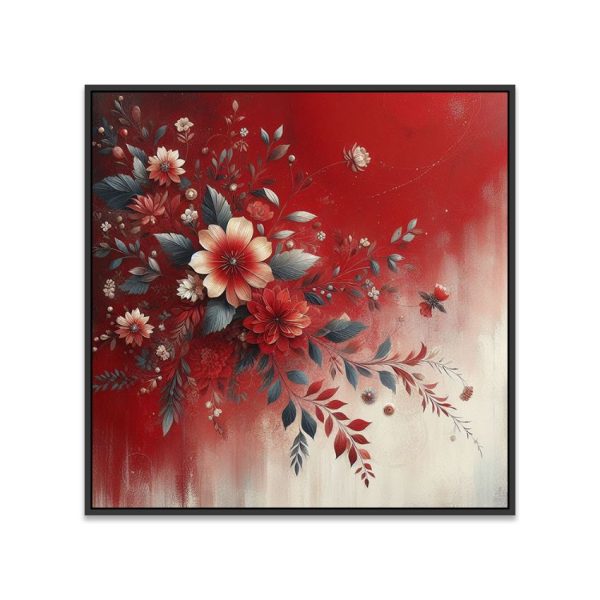 Spring Blossom Floral Canvas Wall Painting Online Sale