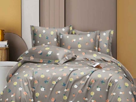 Brown Roses Printed Kids Comfy Quilts Cover With Zipper on Sale