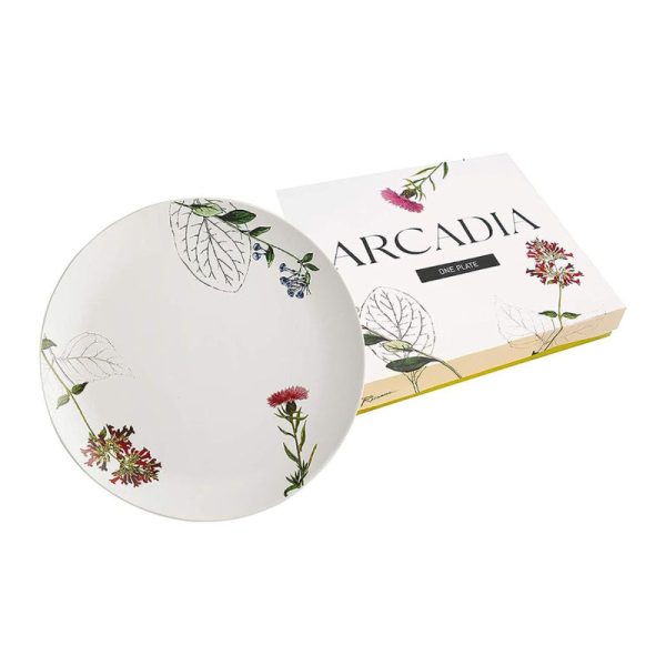 Rosanna Arcadia Appetizer Ceramic Dinner Plates | Set of 4 | 7 inches For Discount