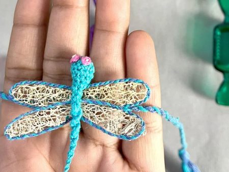 Dragonfly Delight Eco-Friendly Plantable Rakhi Embedded with Seeds Online Sale