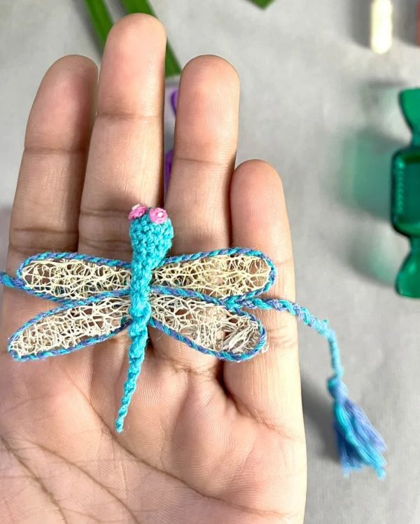 Dragonfly Delight Eco-Friendly Plantable Rakhi Embedded with Seeds Online Sale