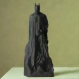 Iconic Batman Memorial Black Statue Showpiece | 6 x 6 x 14 inches Online now