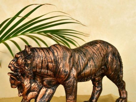 Fierce Resin Tiger Showpiece | 14 x 3 x 7 inches Sale