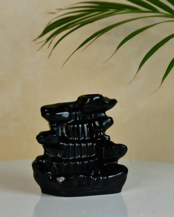 Enchanting Design Smoke Fountain Resin Showpiece | Set of 2 For Sale