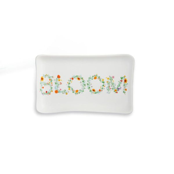 Rosanna Bloom Ceramic Butter Dish | 5 x 3 Hot on Sale