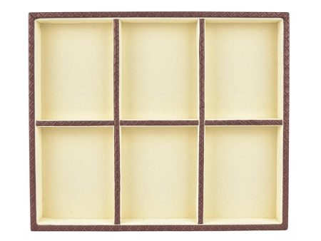 Organized Elegance Faux Leather Jewellery Tray | 13 x 11 inches For Discount