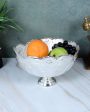 Hammered Silver Colored Fruit Bowl | 5 x 3 inches | 500ml Cheap