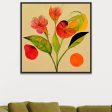 Floral Symphony Abstract Nature on Canvas Wall Painting Fashion