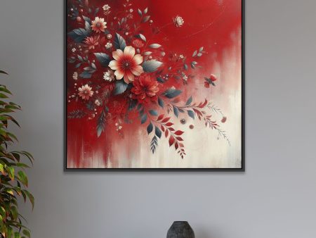 Spring Blossom Floral Canvas Wall Painting Online Sale