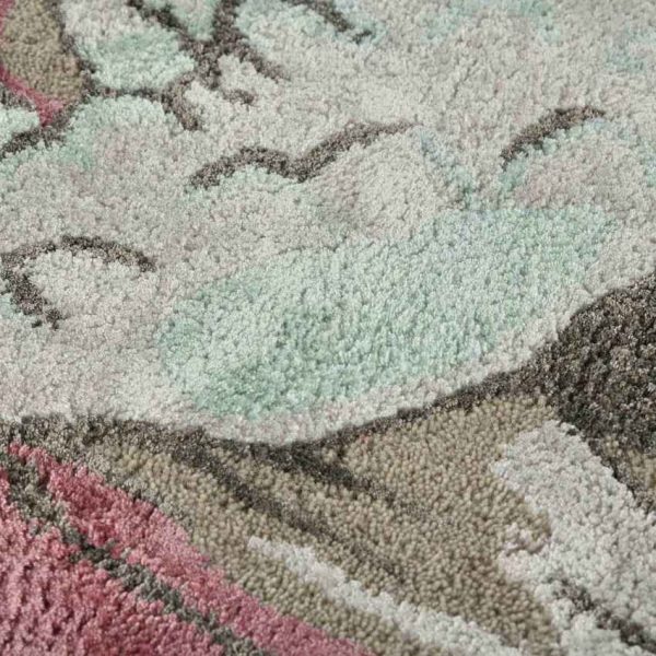 Beautiful Multicolor Shade Handmade Wool Area Carpet | 8 x 5 Feet Discount