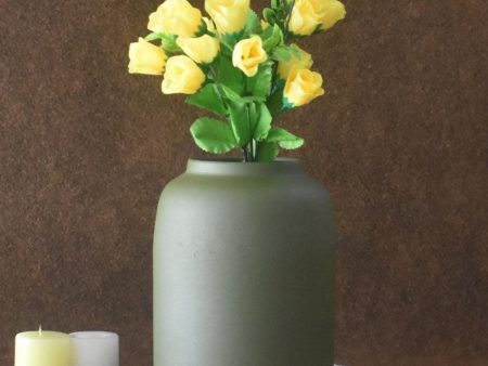 Textured Modern Decorative Metal Vase Without Flower | 6 x 9 inches Online now