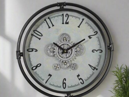 Louis Exposed Mechanical Clock | 18 x 3 inches Hot on Sale